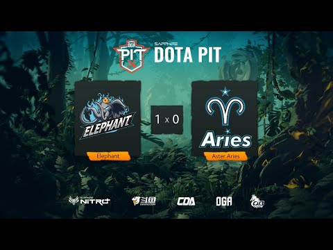 Elephant vs Aster.Aries | SAPPHIRE OGA Dota PIT China Season 5 Group B (BO3) | - Game 2