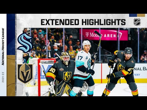 Seattle Kraken vs Vegas Golden Knights, Oct 12, 2021 HIGHLIGHTS