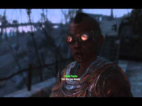 Fallout 4  - Leon has the caps, he just doesn't like tolls