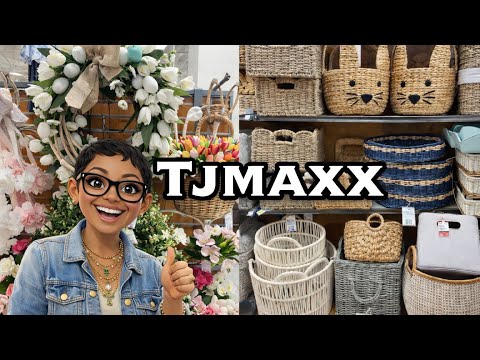 TJ Maxx Shop With Me • Spring Home Decor Store Walkthrough