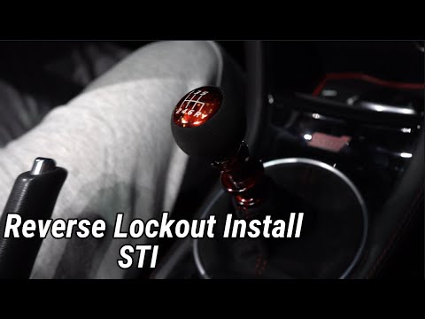 Subaru STi Reverse Lockout Install! Billetworkz
