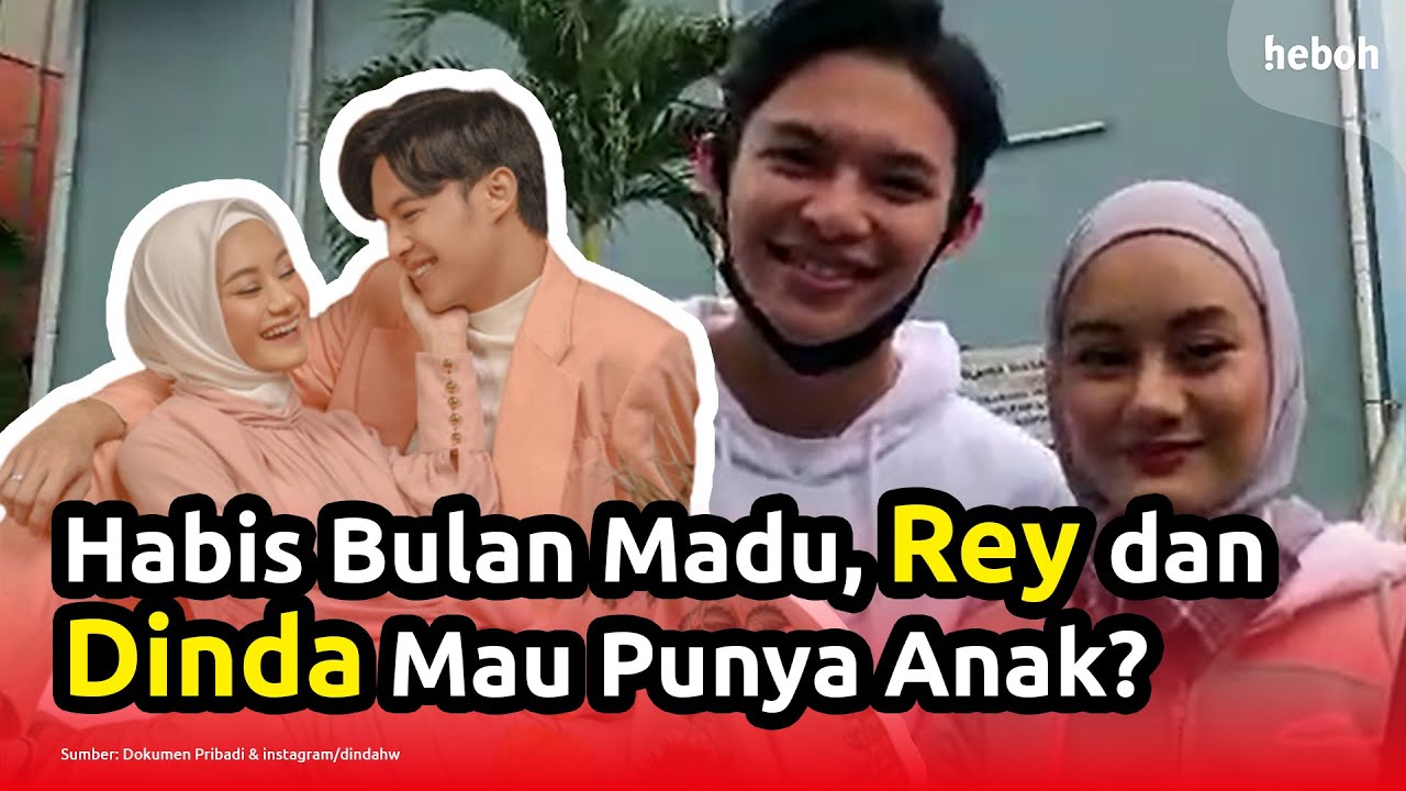 Rey dan Dinda Ingin Punya Anak Setelah Bulan Madu?