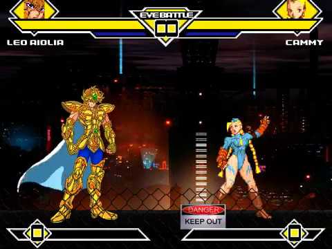 Leo Aiolia vs MVC2 Cammy MUGEN BATTLE