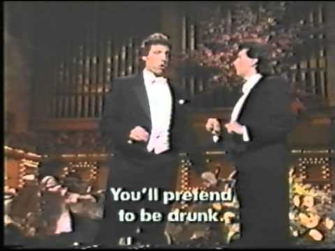 Jerry Hadley & Thomas Hampson - All'idea di quel metallo - Il Barbiere di Siviglia