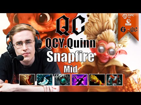 EG vs QCY | QUINN MID SNAPFIRE OWNS ABED | DPC 2021 NA - SEASON 2 | DPC PLAYER'S PERSPECTIVE