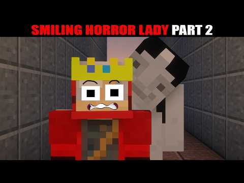 Dante Hindustani - Minecraft Haunted Smiling Lady Horror Story Part 2 in Hindi