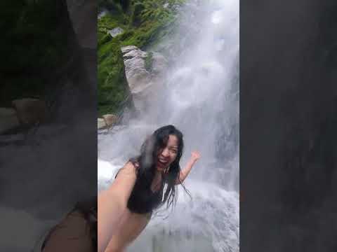 Cascada Tequendama 💦 #charta #santander #cascada #naturaleza #drone #colombia #viajes #senderismo