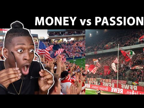 American Reacts to Football Fans and Atmosphere USA vs Europe