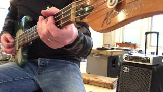 Video thumbnail for 1967 Orig Gibson Kalamazoo KB 1 Bass Demo Eddie Vegas by eddievegas1