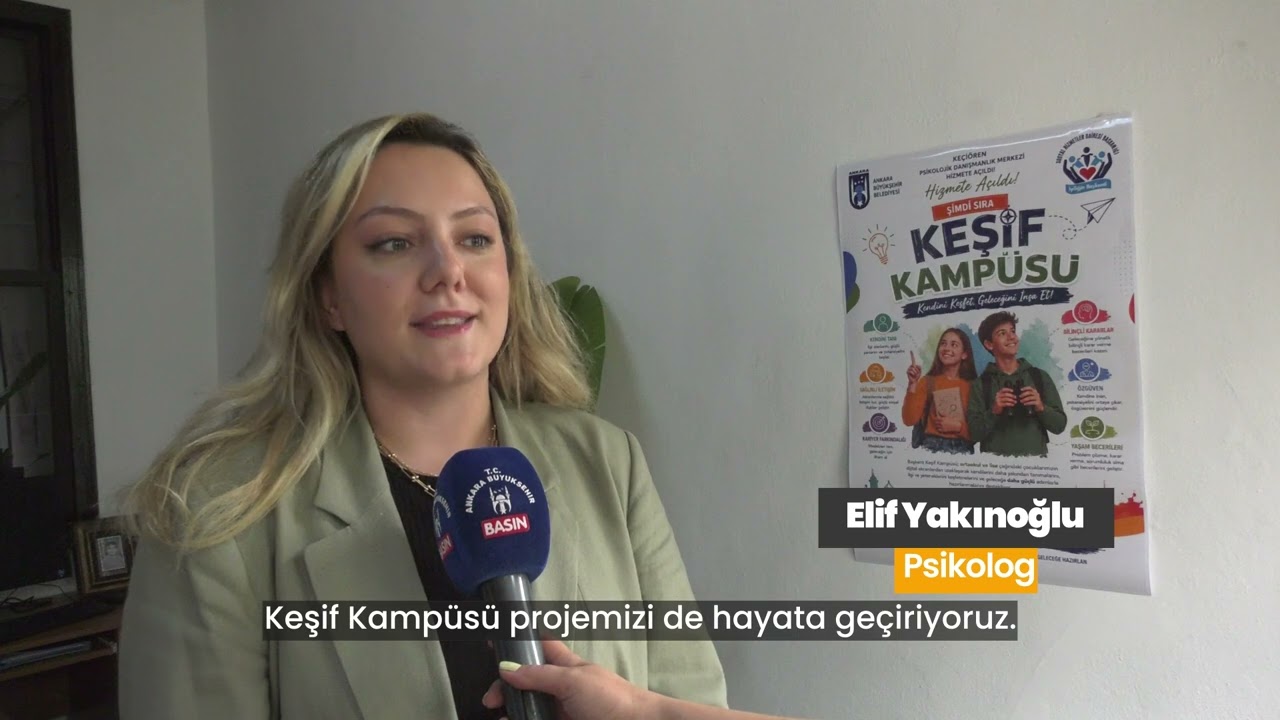 Keçiören Psikolojik Danışmanlık Merkezi'ni hizmete açtık.