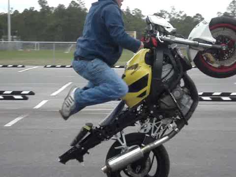 Special K stunt ride parking lot practice