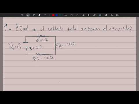 Ejercicios de circuitos en SERIE | Calcula el voltaje total, la resistencia total y la intensidad