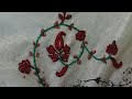 Sozni work |39th video for beginners|simple pashmina shawl design tutorial |Very simple