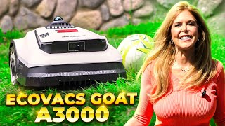 Best Robot Lawn Mower | Ecovacs GOAT A3000 Review for Large Lawns and Complicated Yards