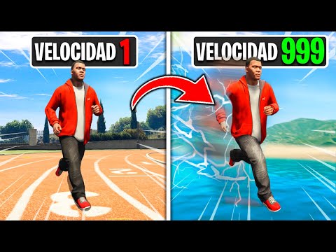 ME CONVIERTO en el HOMBRE Mas RÁPIDO de GTA 5