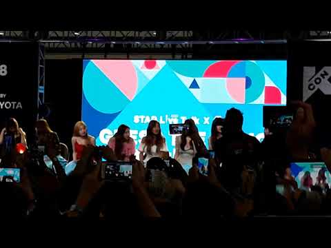 Twice performance Kcon Stage