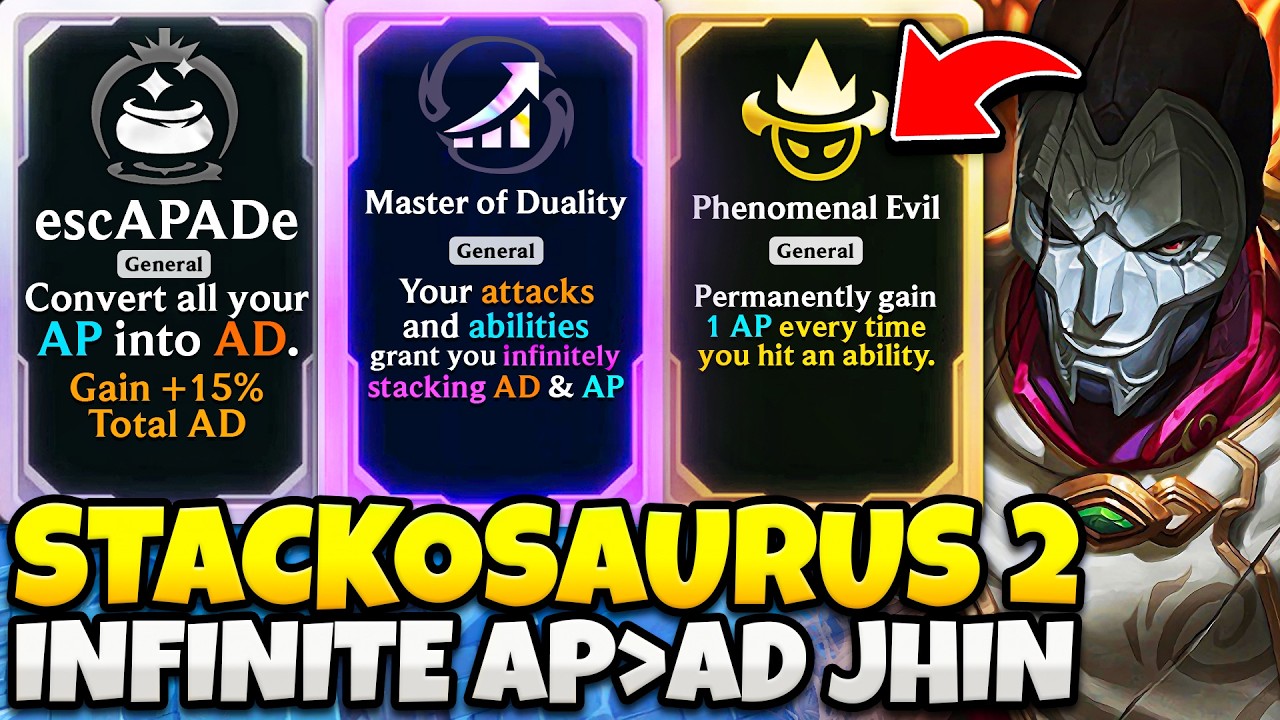 Infinite AP to AD Jhin: Master of Duality + escAPADe God Roll | ARAM Mayhem