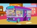 Wheels On The Bus With Lyrics