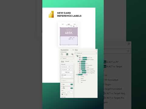 Power BI Update: Explore New Card & Reference Labels Power BI Update: Explore New Card & Reference Labels