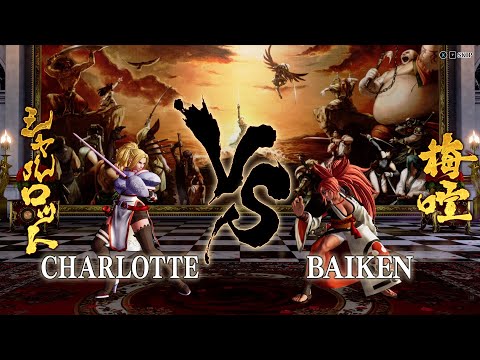 SAMURAI SHODOWN:  Chalotte vs Baiken