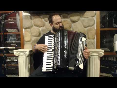6296 - Black Paolo Soprani Super Paolo Piano Accordion LMMMH 41 120 $4999