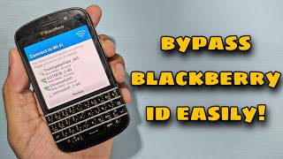 Bypass BlackBerry ID from BlackBerry OS 10 Device - BlackBerry Q10