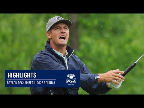 Bryson DeChambeau Fires Even-Par 70 | Round 3 | 2023 PGA Championship