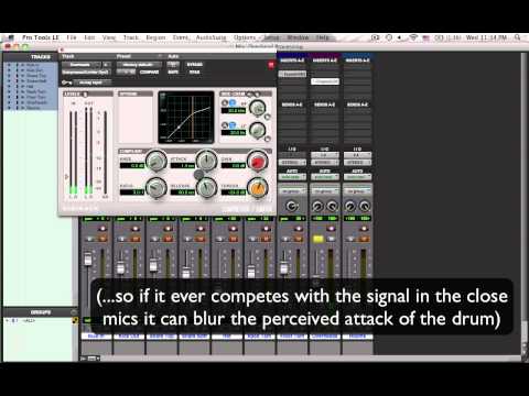 Mixing Drums - Processing Overhead Mics (1 of 2)
