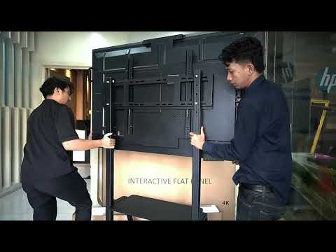Unboxing dan Instalasi Interactive Display Lunatech