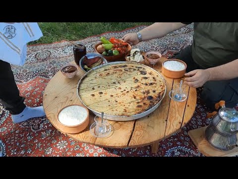 Traditional Albanian Food: How to Make Flia | Unique Balkan Dish