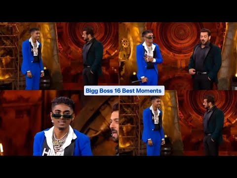 MC STAN Bigg Boss 16 | Best Moments | Salman Khan |  #mcstan #biggboss16  #yedechalekarobhimat