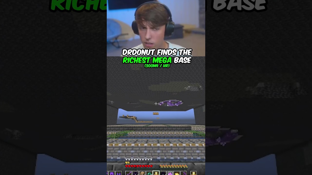 Donut SMP richest base…