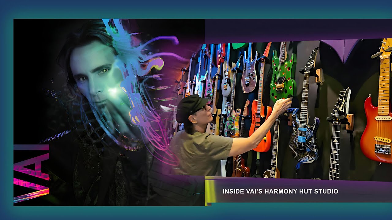 Step Inside Steve Vai&rsquo;s Harmony Hut Studio - YouTube