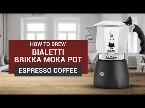 How to use the Bialetti Brikka Moka Pot Espresso Coffee