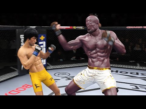 BRUCE LEE vs. THANOS (EA Sports UFC 4 Gameplay)