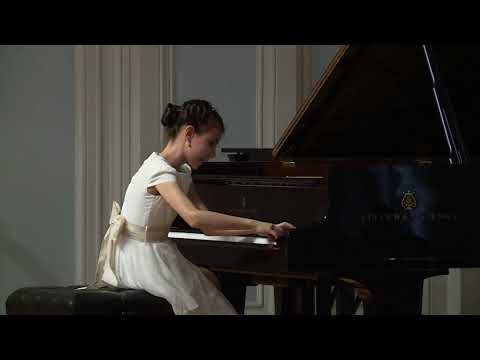 01.05.2018 Alexandra Dovgan' I-st Round of II-nd Grand Piano Competition for Young Pianists