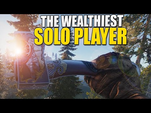 How I Became THE RICHEST SOLO PLAYER On The Server (Rust)