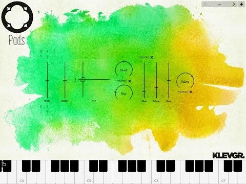 Klevgränd Pads - Lush Pad Synthesizer - Demo for the iPad