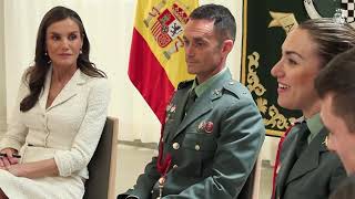 Su Majestad la Reina visita a la Academia de Oficiales de la Guardia Civil