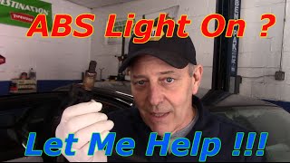 Diagnose & Repair An ABS Code C1175 & C1236 On A 1999 Ford Crown victoria