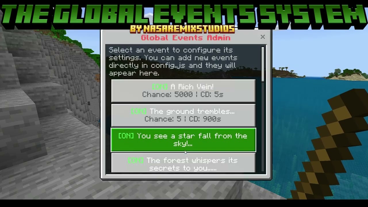 The Global Events System[ADDON]