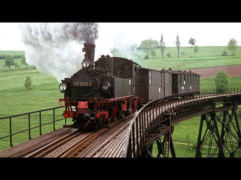 Sächsische Schmalspurbahnen - Viadukte - Brücken - 1974 - Narrow Gauge Railways in Saxony Part 2