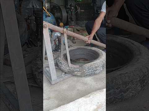 tyre khola machine#car #tyre #tires #tubeless