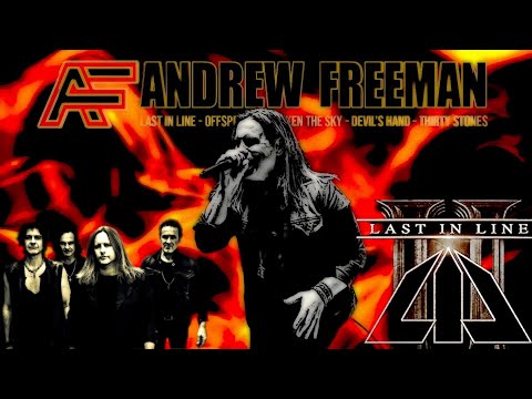 Ep 418 Andrew Freeman of Last In Line on early years, new music & playing live!