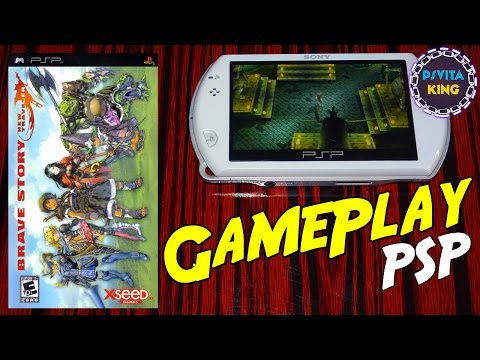 Brave Story: New Traveler PSP/PSP Go GamePlay [4K]