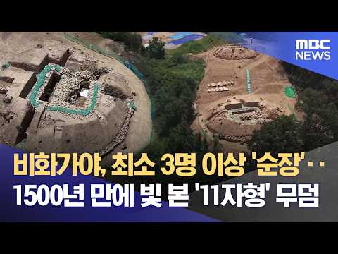 1500년 전 가야의 무덤이 땅속에서 발견됐어요!