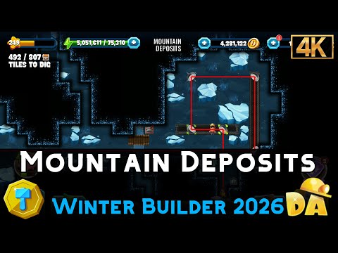 Mountain Deposits | Winter Builder 2026 | Diggy's Adventure
