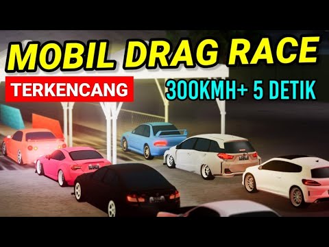 MOBIL DRAG RACE TERKENCANG KALO PAKE NI MOBIL AUTO WIN TERUS 😁 | Car Driving Indonesia