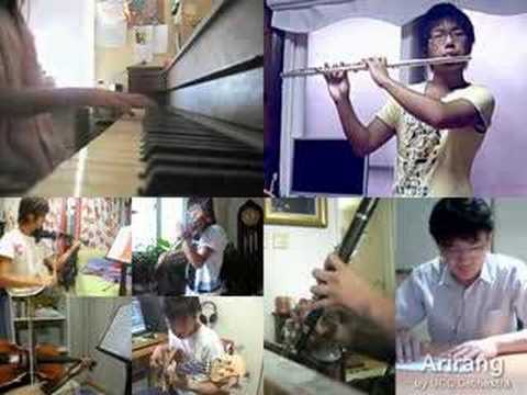 Internet based ensemble by 14 netizens - Arirang
