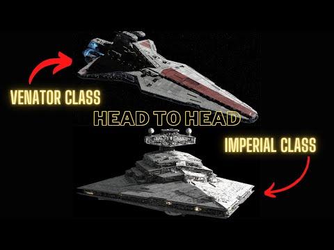 Venator vs Imperial Star Destroyer! Head to Head